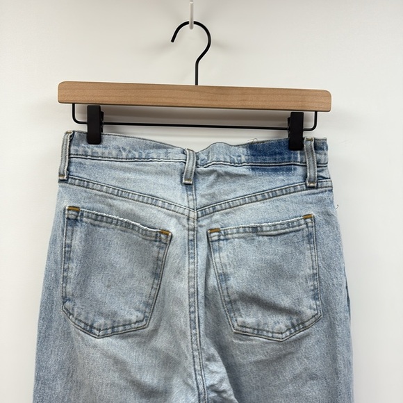 Abercrombie & Fitch The '90s Straight Ultra High Rise Jeans Distressed Denim 27 - Picture 6 of 8